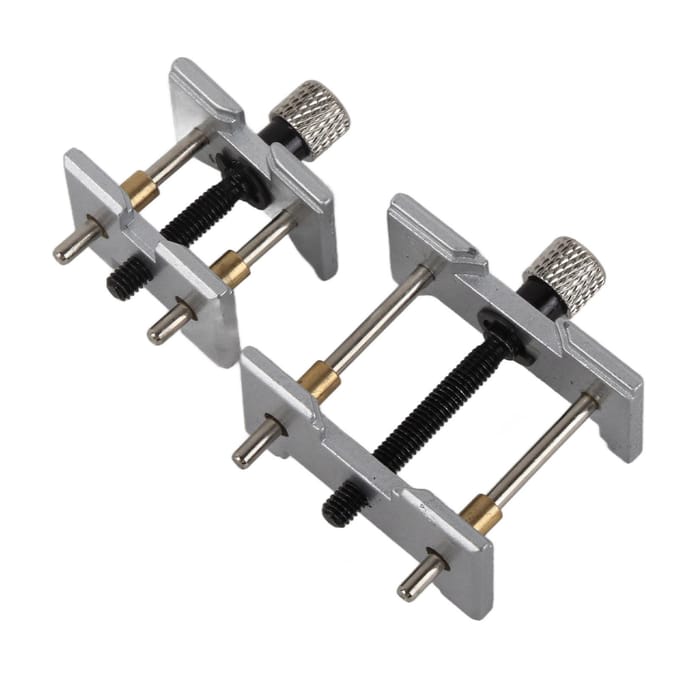 Horlogewerkhouder Legering Vaste Basis Kastklem Openingshouder Horlogemakergereedschap voor NR.4039-B gray
