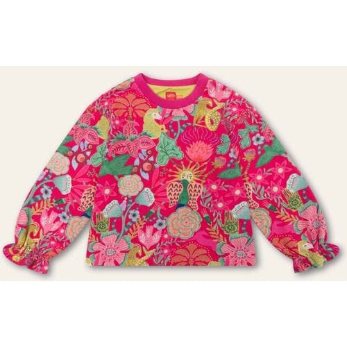Oilily Hoossel Sweater- maat140/10yr Bright Rose
