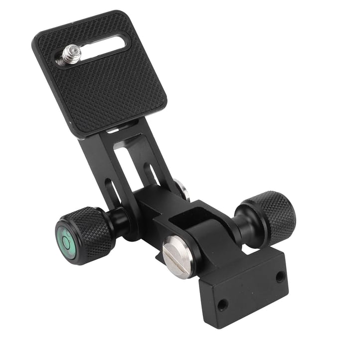 Lange Telezoomlens Ondersteuner met Snelkoppelingsplaathouder voor Lange Lens black
