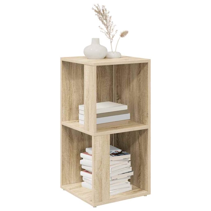 vidaXL - Hoekkasten - 33 - x - 33 - x - 67 - cm - Engineered - wood - Sonoma - Eiken