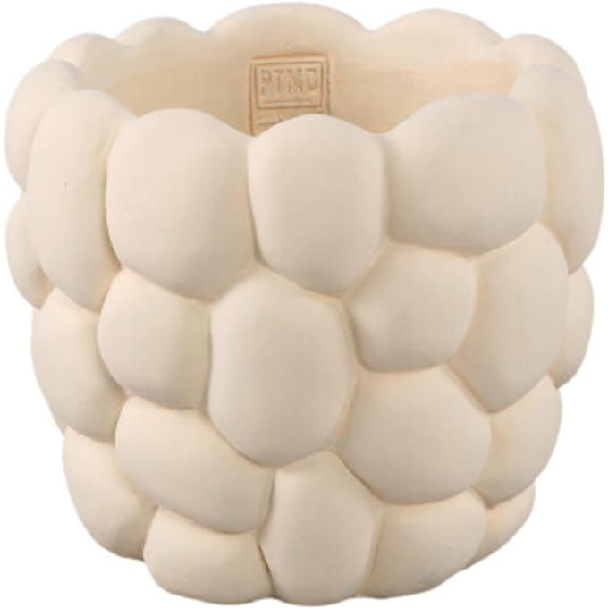 PTMD - Pot Mikay - Wit - 22x22x19cm