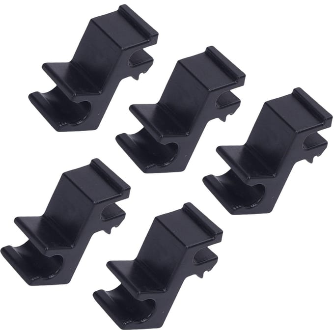 5 STUKS Tonneau Cover Steunstang Clips Hard Plastic Vervanging voor Undercover Ultra Flex Hard Opvouwbaar Vrachtwagenlaadbak black