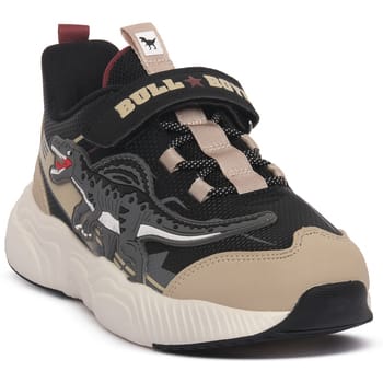 Lage Sneakers Bull Boys BEIGE NERO SPINOSAURO