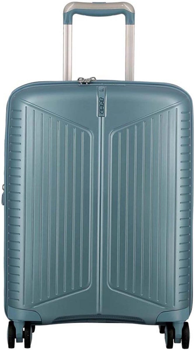 Jump Evae Ultra-Light 4 wielen Cabinewagen 55 cm - Harde bagage - TSA slot - light blue