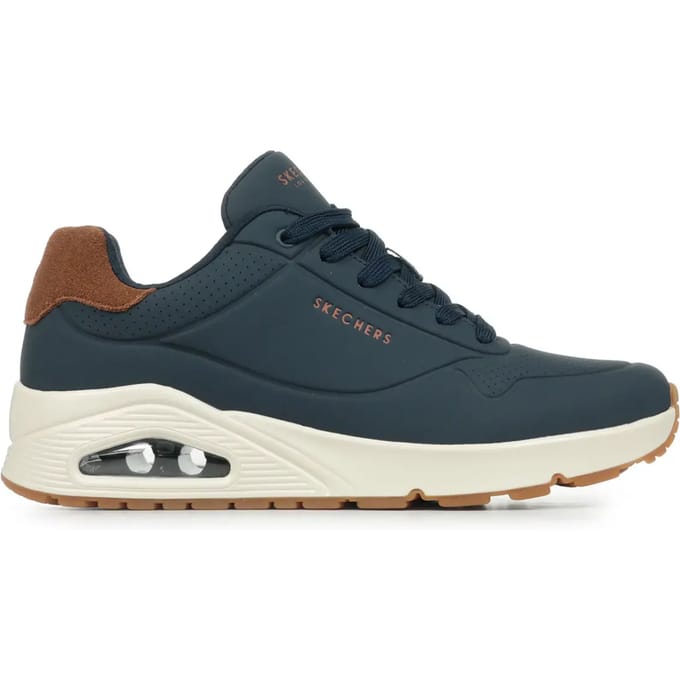 Skechers Uno - Suited On Air - Heren Sneakers - Navy