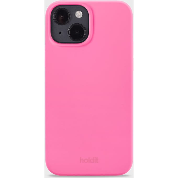Phone Case Silicone Bright Pink iPhone 14