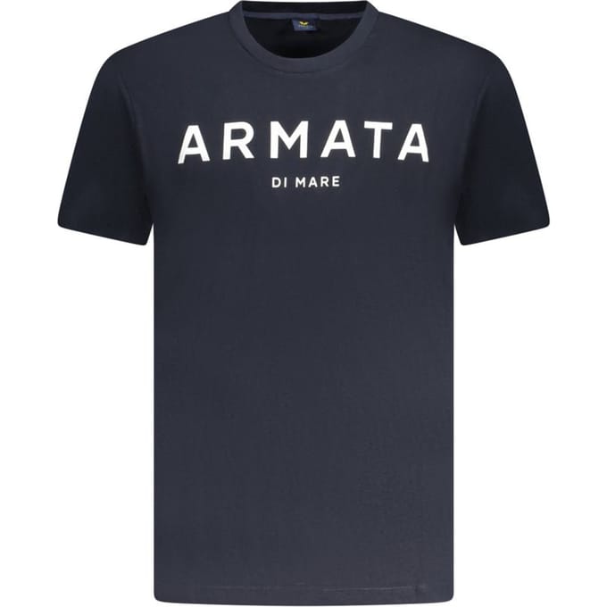 Armata Di Mare Blauwe Katoenen Heren T-shirt