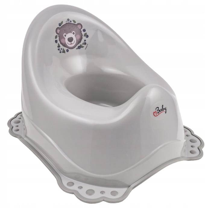 Maltex Baby Potje Grijs - Ergonomisch en Antislip