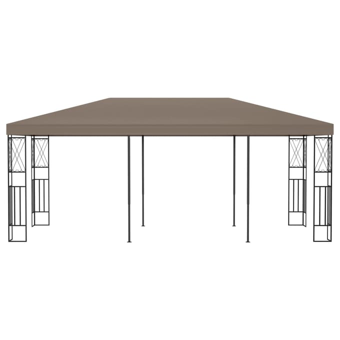 vidaXL - Prieel - 6x3 - m - stof - taupe