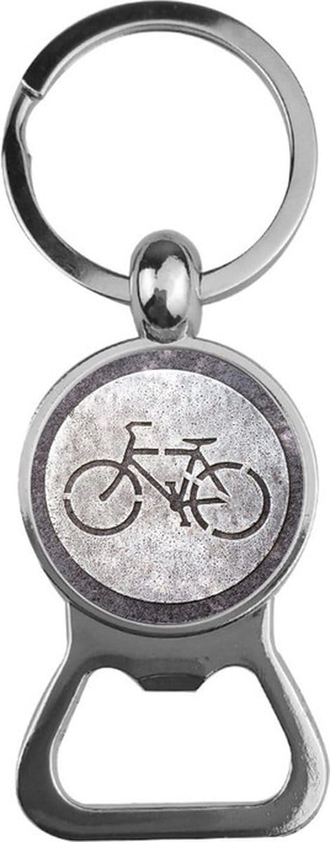 Bieropener Glas - Fiets Logo
