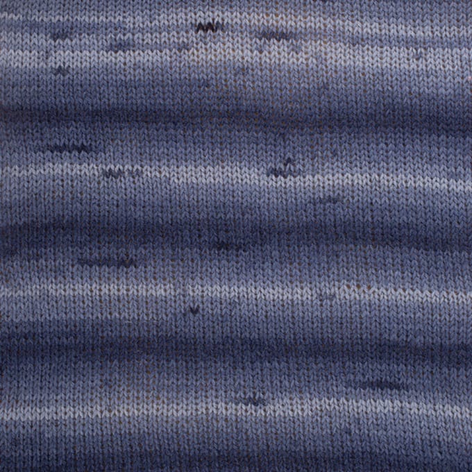 DROPS Fabel Long Print - 917 diepzee - Wol Garen