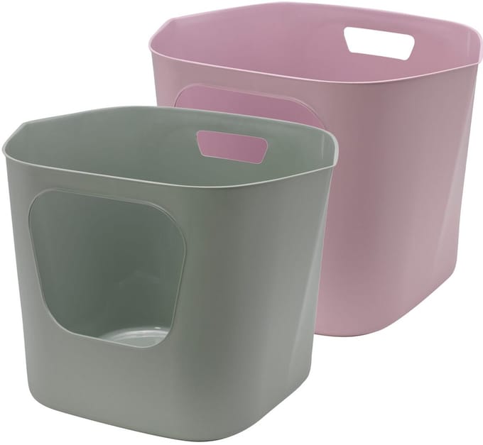 Moderna Lotus Kattenbak - Olive Green