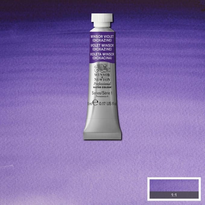 Watercolor paint W&N 5ml – 733 Winsor Violet (Dioxazine)