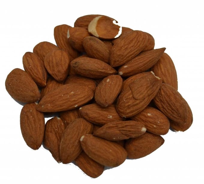 De Kruidenbaron - Amandelen bruin Carmel Supreme - zak 250 gram