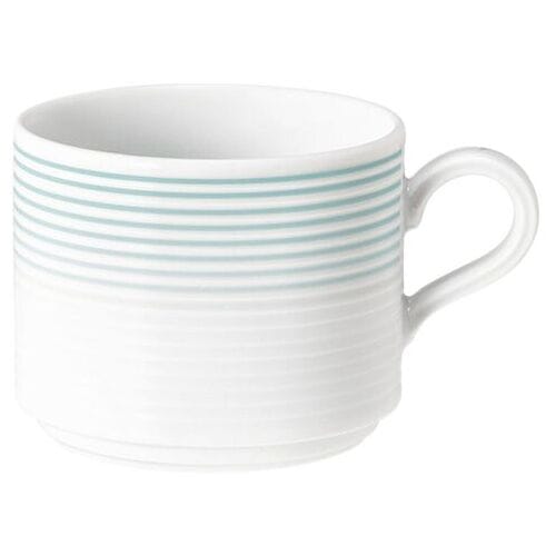 (6 stuks) SELTMANN WEIDEN Latte kop - 0,25 liter - Arctisch blauw Wit / Blauw