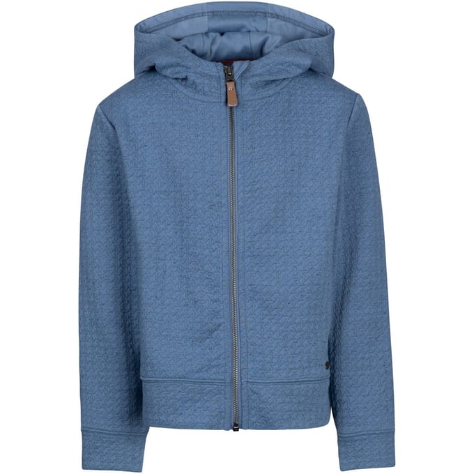 Trespass Meisjes Winnie Full Zip Hoodie (Denim Blauw)