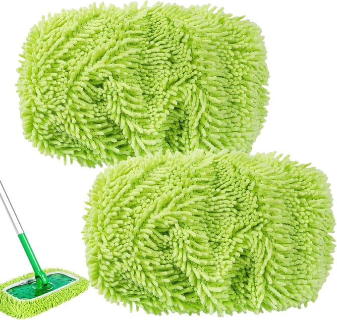 Herbruikbare vochtige vloerdoeken voor Swiffer Mop - Microvezelpads