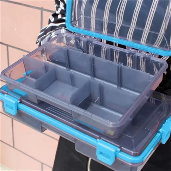1 pièces insérer poisson appât boîte accessoires de pêche PP ingénierie plastique appâts leurre crochet boîtes en plastique mallette de rangement S rose