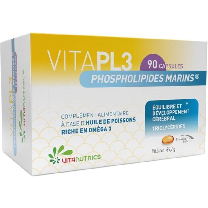VitaPL3 Phospholipides Marins® 90 Capsules
