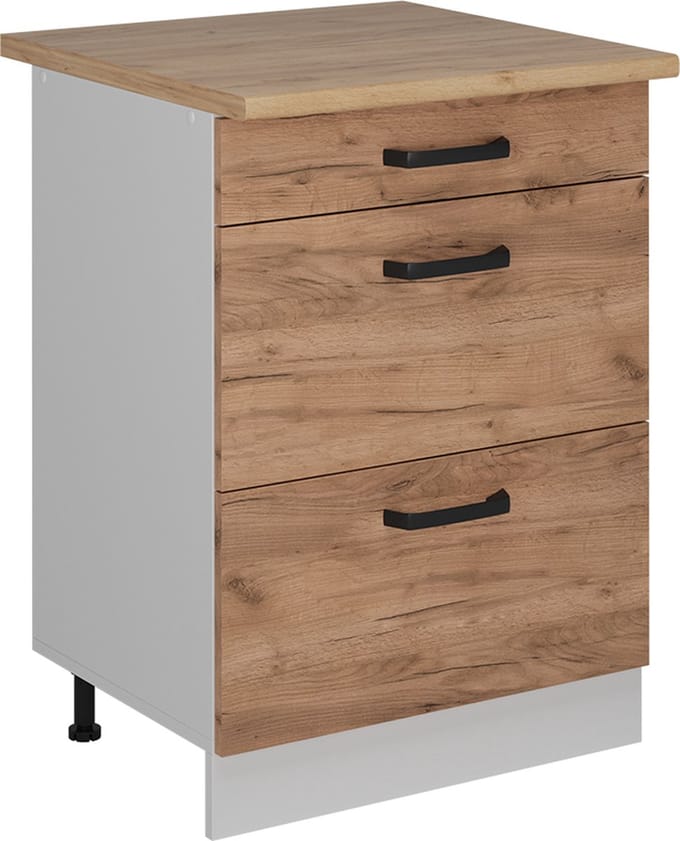 Vicco R-Line Keukenonderkast – 60 cm WB Eik Krachtige eik goud