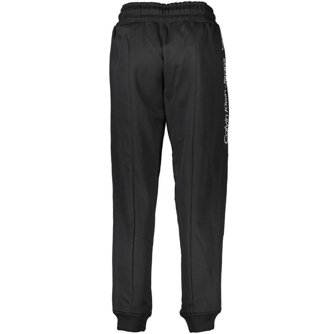 Calvin Klein Zwarte Polyester Vrouwen Joggingbroek