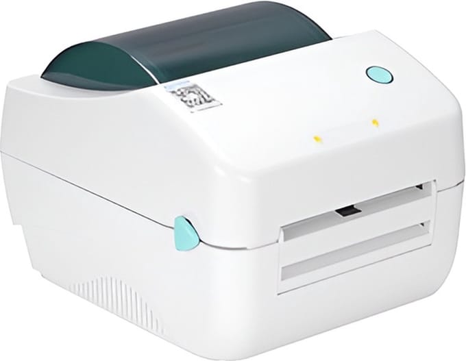 XPrinter XP-450B - Thermische Labelprinter - Autopeel - PostNL, DHL, UPS, GLS - +300 labels - Wit