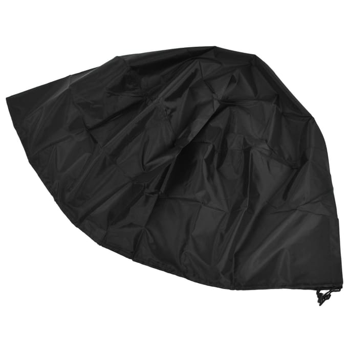 85x40cm Buiten Terras Vuurkorf Cover Huis Waterdicht UV Bestendig Terras Haard Cover black