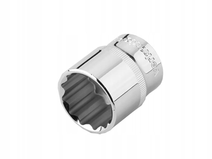Dopsleutel 1/2" 12-zijdig 30 mm, korte versie