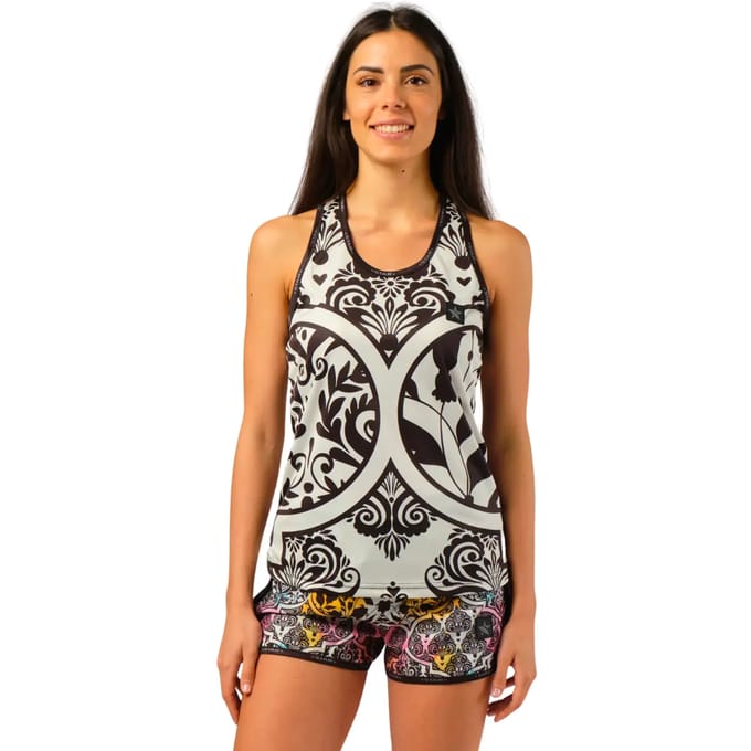 Damestanktop Star Beach Wear Sand Off
