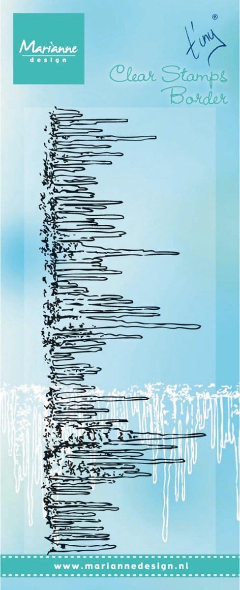 Marianne Design Stempel Tinys border - Icicles TC0844