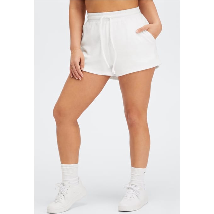Fabletics Island Terry Short Bright White Taglia: S REG | Pantaloncini Outlet | Donna | Bianco