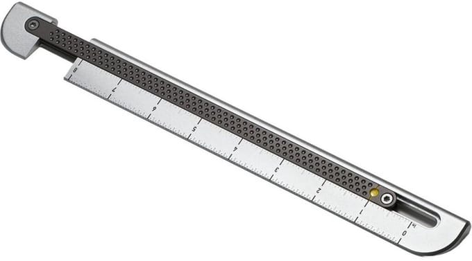 Precisie Telescopische Liniaal van Aluminium met Dubbele Schaalverdeling