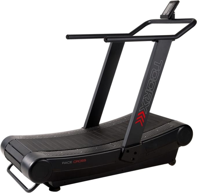 Toorx Professional Race Cross HIIT Curved Loopband - 7 Trainingsprogramma's - 40 km/h - LCD Scherm