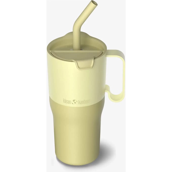 Klean Kanteen Rise - Geisoleerde drinkBeker met Flip-rietjes -deksel, 769 ml - Dusty Orchid tumbler