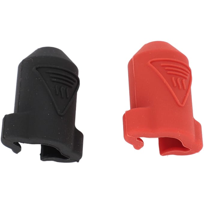 2 pièces Sockette en Silicone pour Hotend d'Imprimante 3D Résistance Haute Température Bloc Chauffant d'Extrudeuse Silicone black