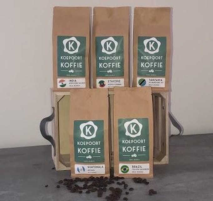 Proefpakket Koffie 5x 250 gram vers gebrand