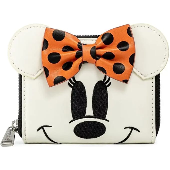 Loungefly: Disney - Spook Minnie Mouse Gloed in het Donker Cosplay Ritssluiting Portemonnee
