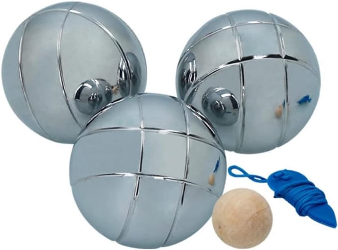 Petanque Set met 3 Ballen - Buiten Spel voor Jong en Oud