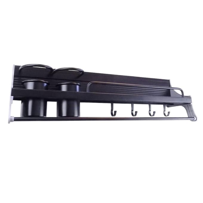 WillieJan Keukenrek 5155B H- Zwart – Aluminium