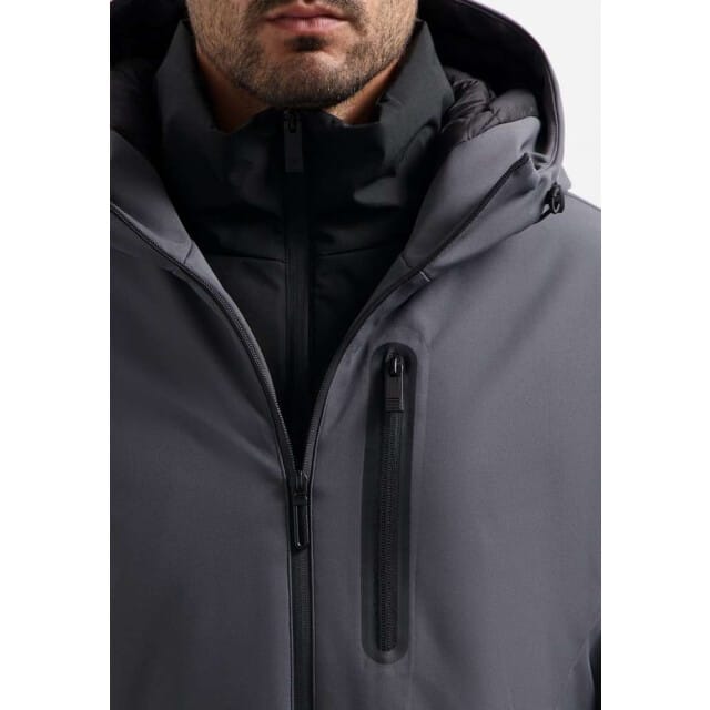 No Excess Kai Jacket Asphalt Größe: S | Winterjacken Outlet | Herren