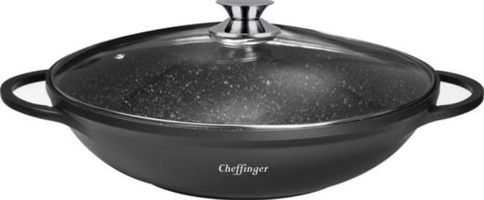 Luxe Wokpan - 40 cm - Aziatisch Koken - Asian Wok - Oriental Cooking