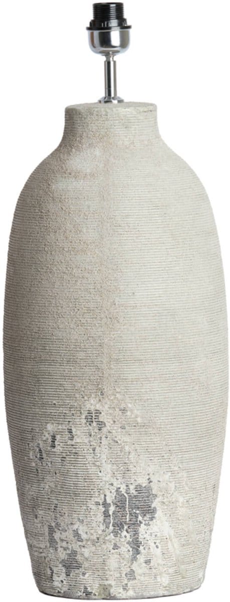 Tafellamp - grijs - LUCENTE - keramiek - losse armatuur - E27 - 1742927 - Light & Living