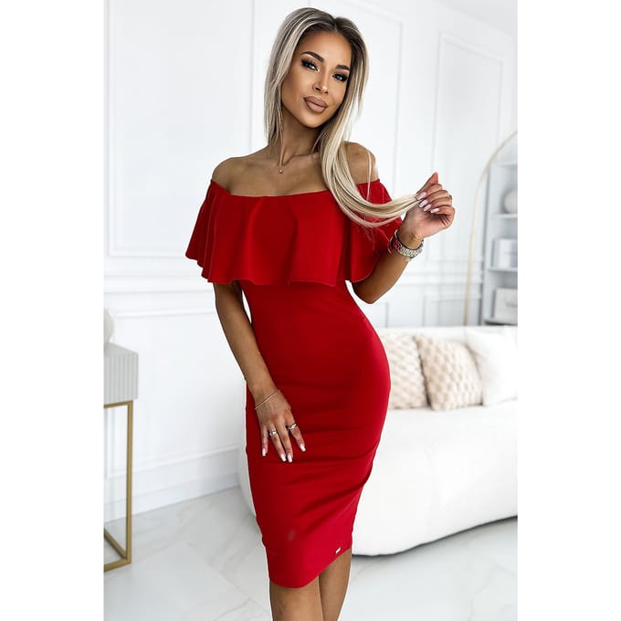 Drama Muse Dress - Rot / XS