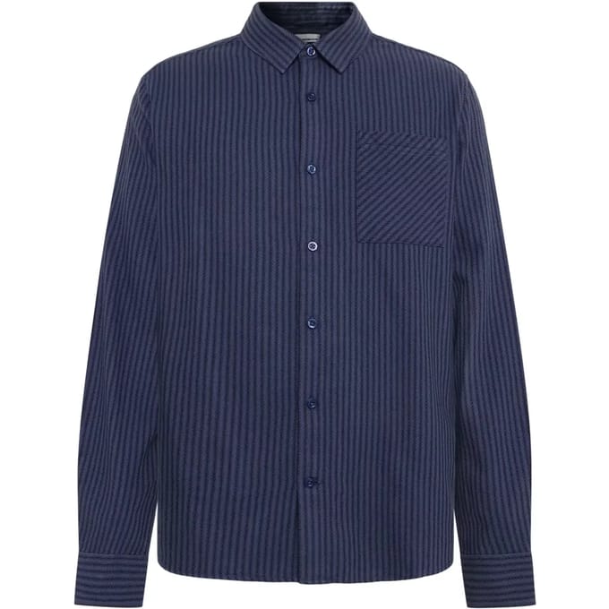 Langarm T-shirt biologisch katoen KnowledgeCotton Apparel Dune Stripe