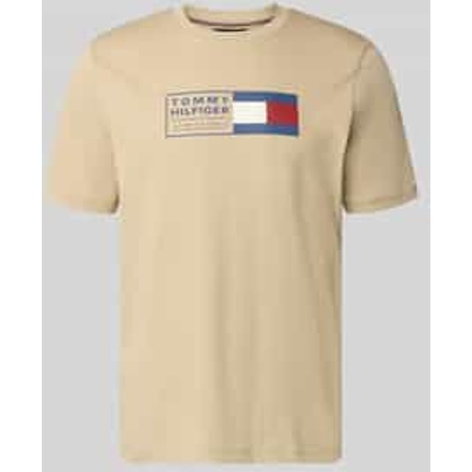 regular fit T-shirt van puur katoen