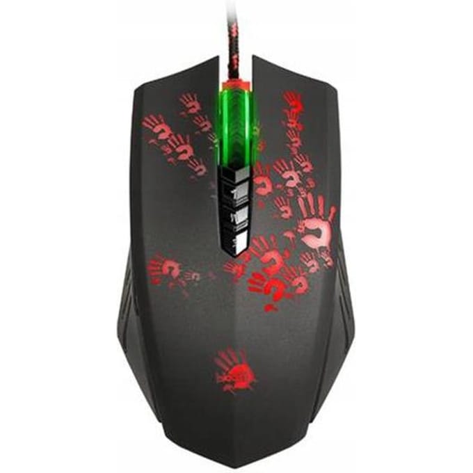 A4tech - Muis - Gamingmuis - 6200 DPI, RGB-achtergrondverlichting, BLOODY Blazing A60 (Geactiveerd)