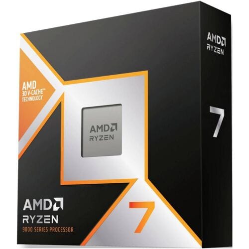 AMD Ryzen 7 9800X3D Boxed - Desktop processor - CPU - 8 Core - 16 Treads - 4,7GHz/5,2GHz - Socket AM5