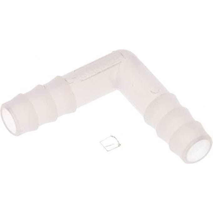 9 mm PVDF L-Slangkoppeling [2 Stuks]