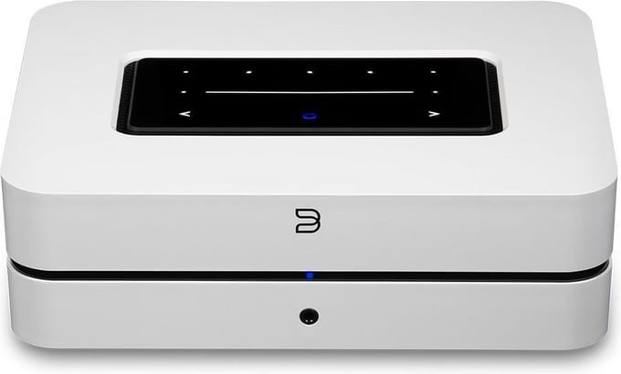 Bluesound Powernode N330 - Draadloze Muziek Streaming Versterker met HDMI - Wit