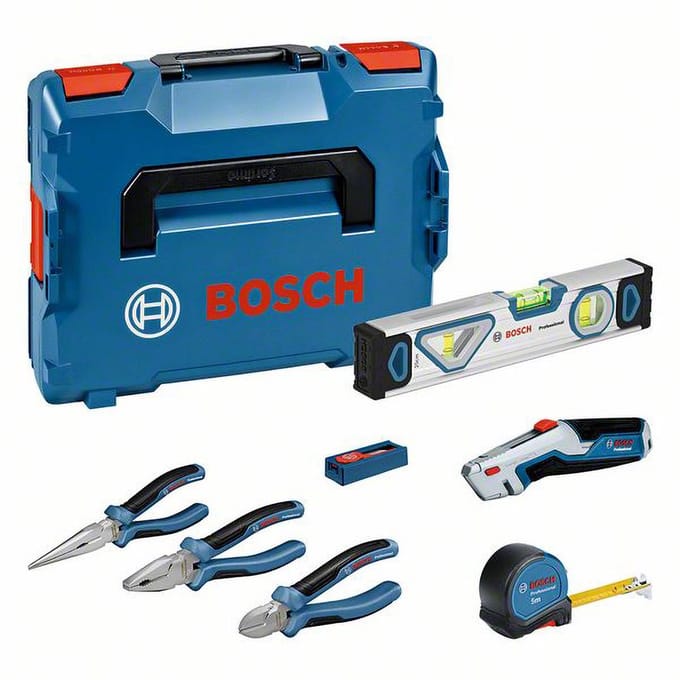 Bosch 6-delig Handgereedschapset + reservemessen - Professional - 0615990N2S